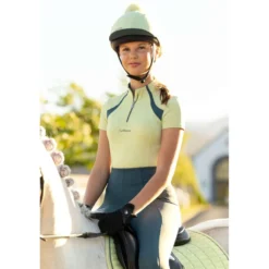 LeMieux Base Layer Young Rider Mia Mesh Macaron