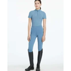 LeMieux Baselayer Young Rider Classique Korte Mouwen Ice Blue