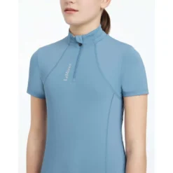 LeMieux Baselayer Young Rider Classique Korte Mouwen Ice Blue