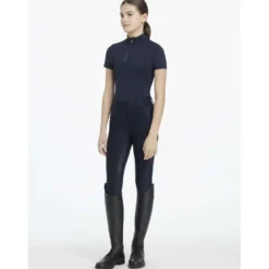 LeMieux Baselayer Young Rider Classique Korte Mouwen Navy