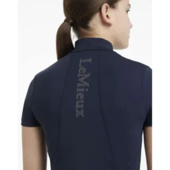 LeMieux Baselayer Young Rider Classique Korte Mouwen Navy
