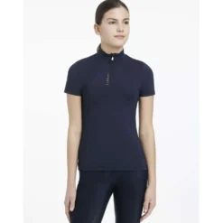 LeMieux Baselayer Young Rider Classique Korte Mouwen Navy