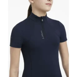 LeMieux Baselayer Young Rider Classique Korte Mouwen Navy