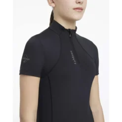 LeMieux Baselayer Young Rider Classique Korte Mouwen Zwart