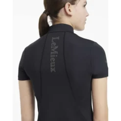 LeMieux Baselayer Young Rider Classique Korte Mouwen Zwart