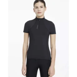 LeMieux Baselayer Young Rider Classique Korte Mouwen Zwart