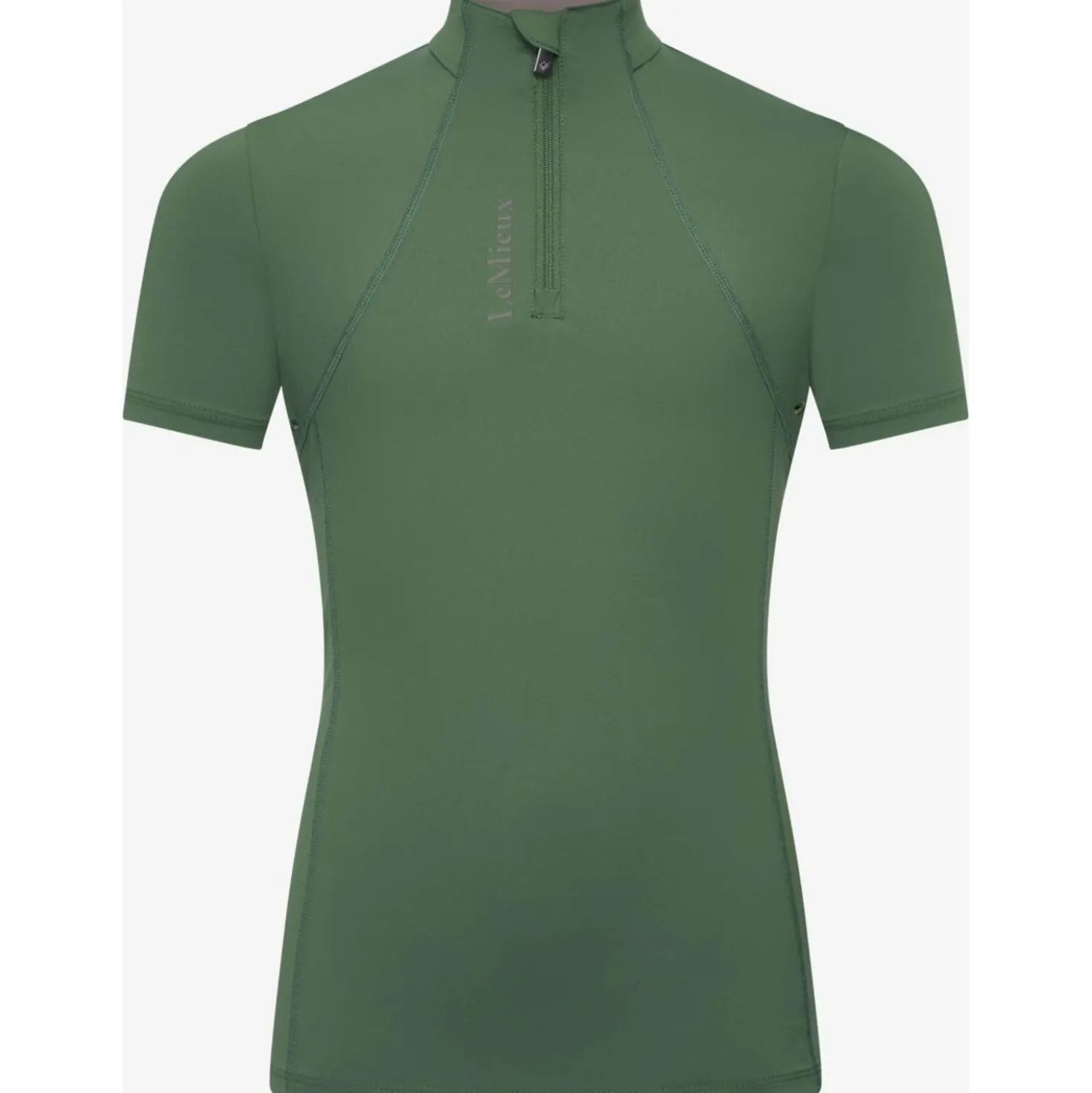 LeMieux Baselayer Young Rider Classique Korte Mouwen Hunter Green
