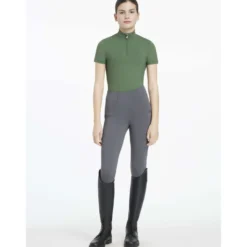 LeMieux Baselayer Young Rider Classique Korte Mouwen Hunter Green