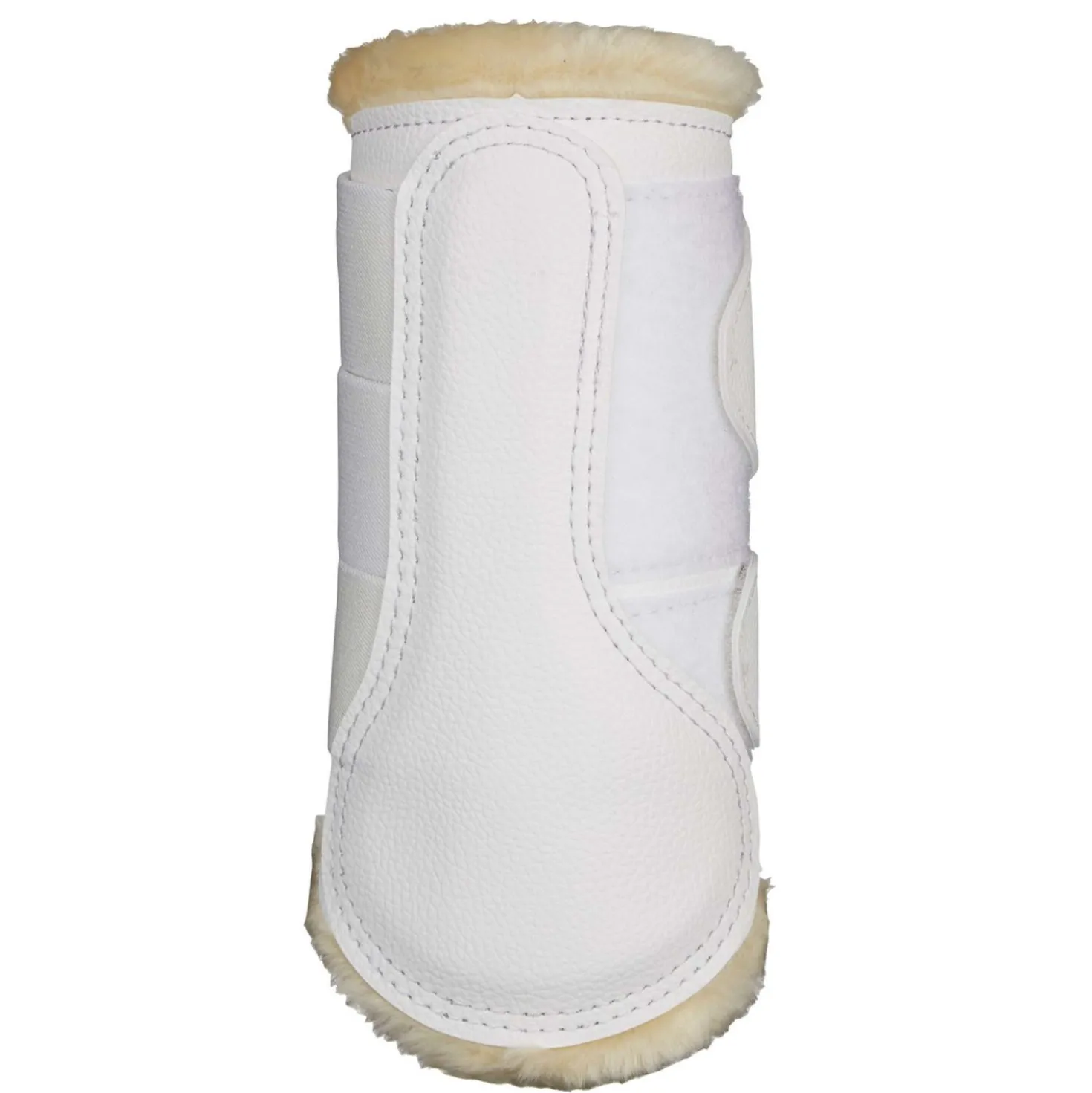 LeMieux Beenbeschermers Brushing Fleece Wit/Naturel