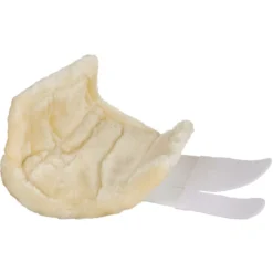 LeMieux Beenbeschermers Brushing Fleece Wit/Naturel