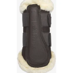 LeMieux Beenbeschermers Heritage Fleece Edged Cocoa