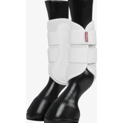 LeMieux Beenbeschermers Mesh Brushing New Wit