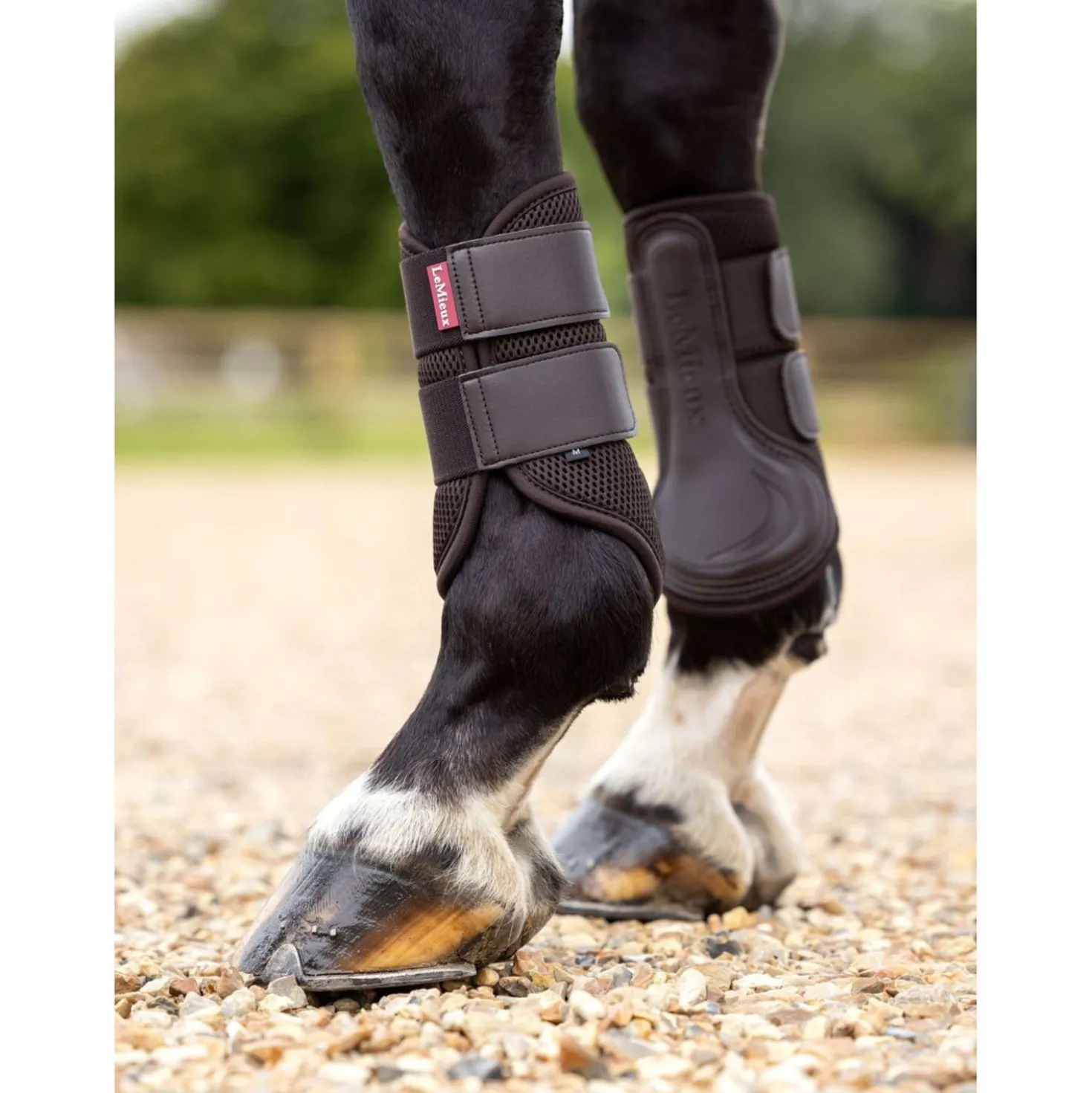 LeMieux Beenbeschermers Mesh Brushing New Bruin