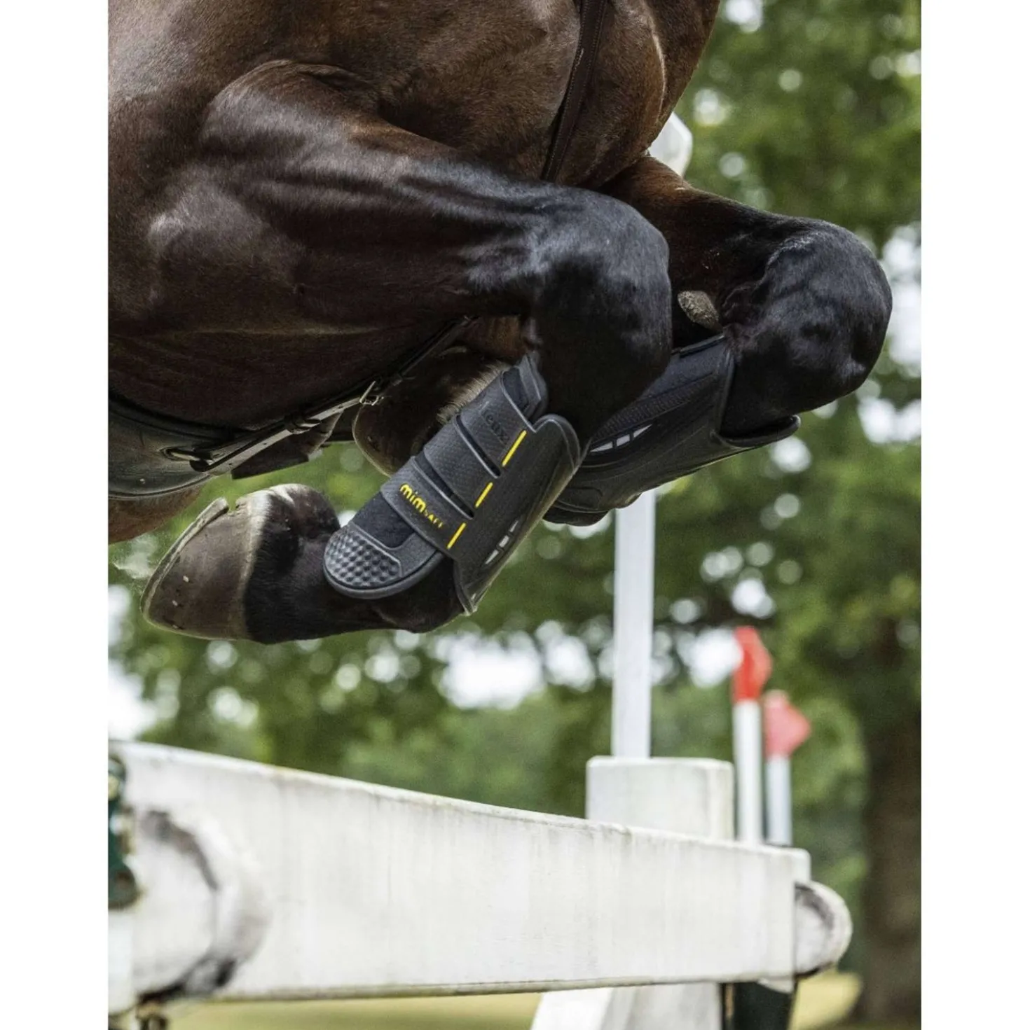 LeMieux Beenbeschermers MIMsafe XC Front Zwart