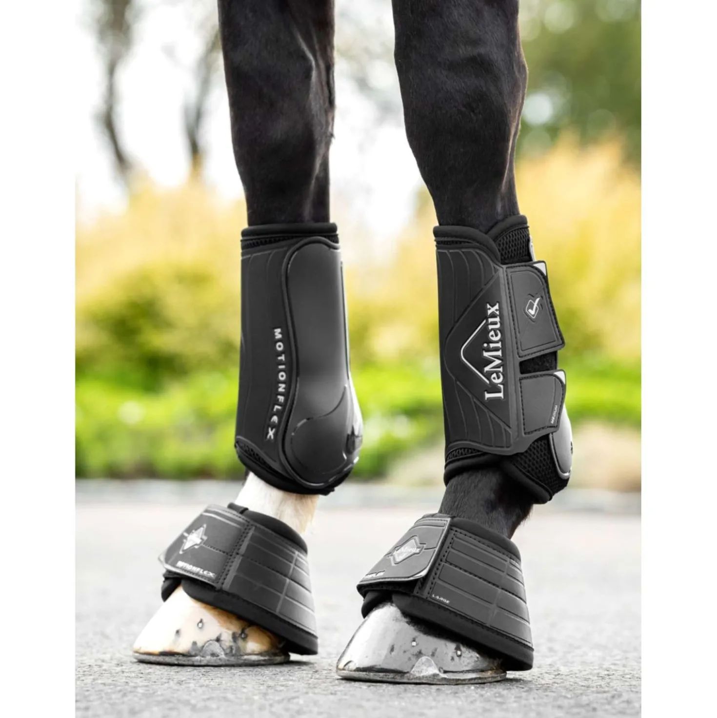 LeMieux Beenbeschermers Motionflex Zwart