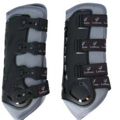LeMieux Beenbeschermers Snug Boots Ultramesh Achter Grijs