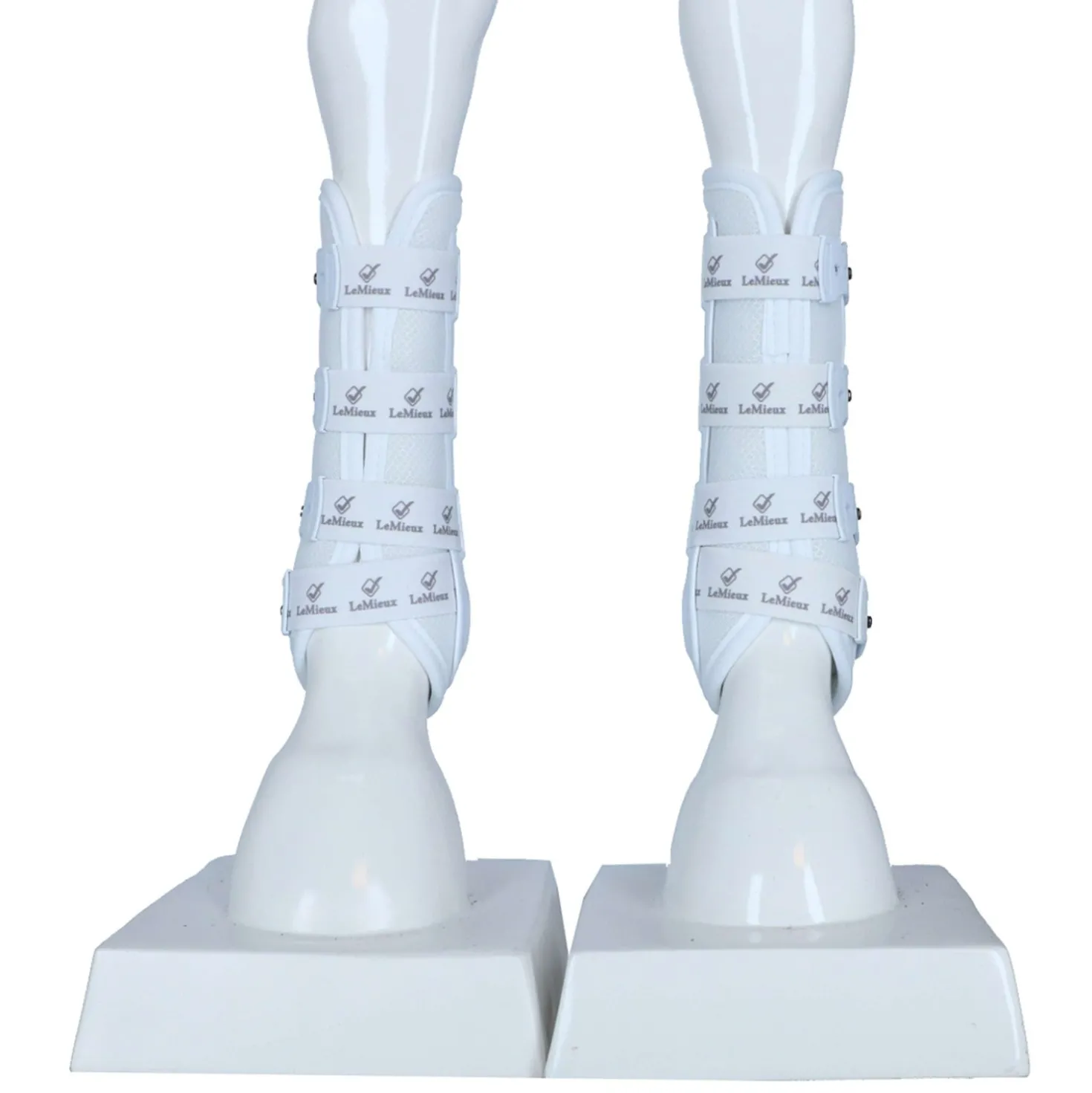 LeMieux Beenbeschermers Snug Boots Ultramesh Achter Wit