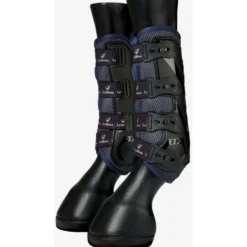 LeMieux Beenbeschermers Snug Boots Ultramesh Achter Dark Navy