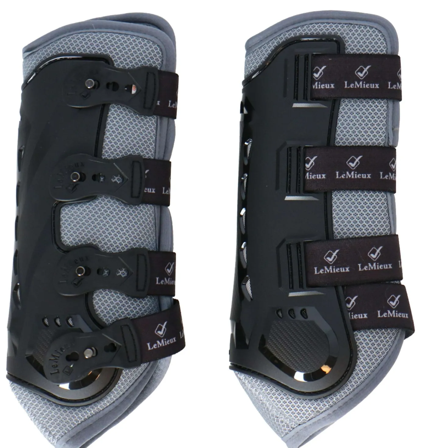 LeMieux Beenbeschermers Snug Boots Ultramesh Voor Grijs
