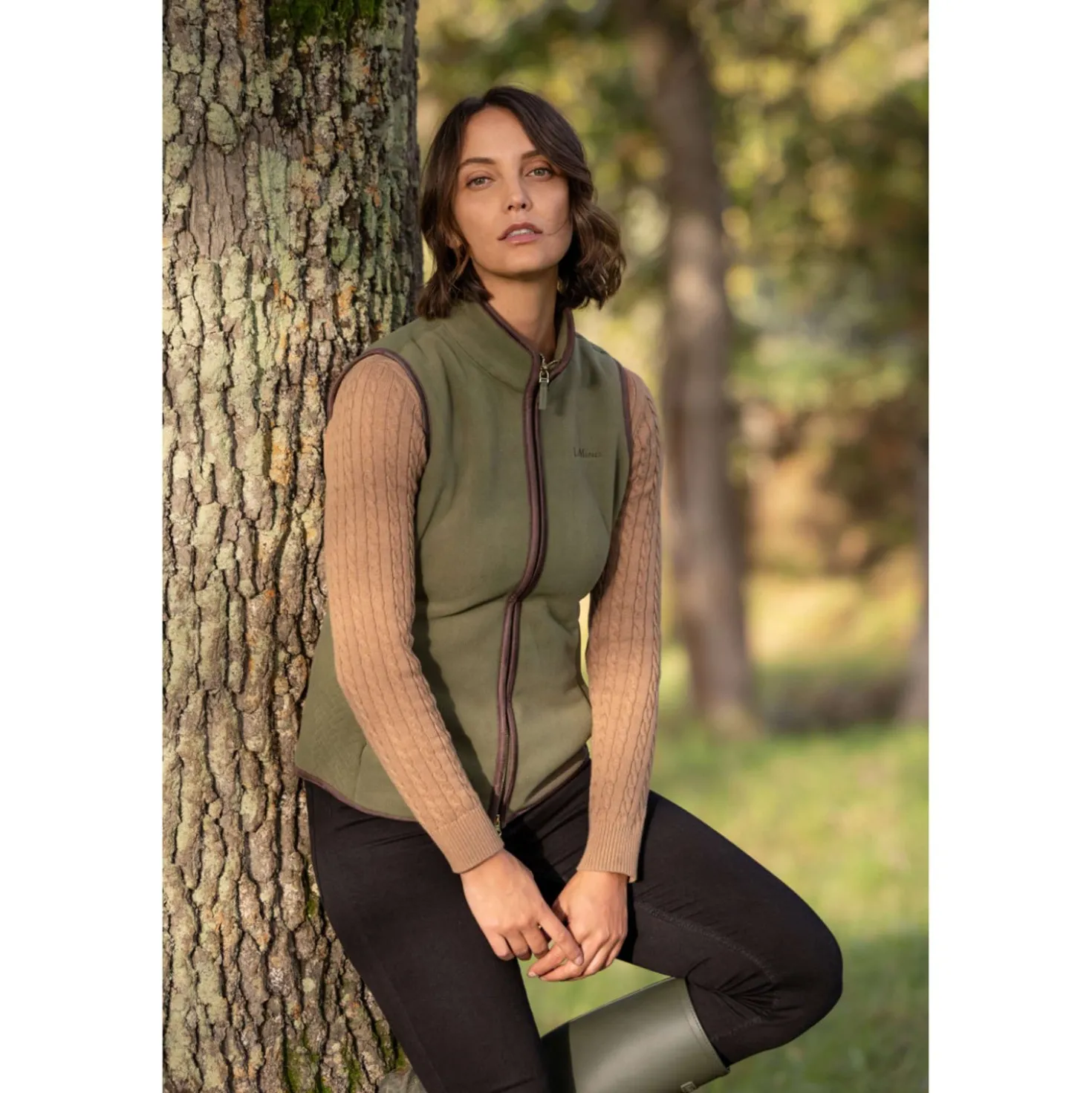 LeMieux Bodywarmer Frankie Willow Green