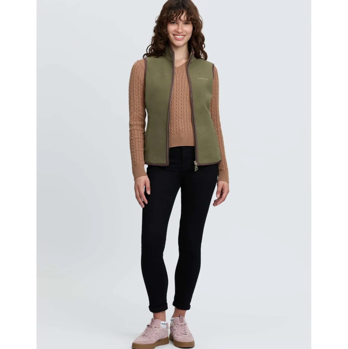 LeMieux Bodywarmer Frankie Willow Green