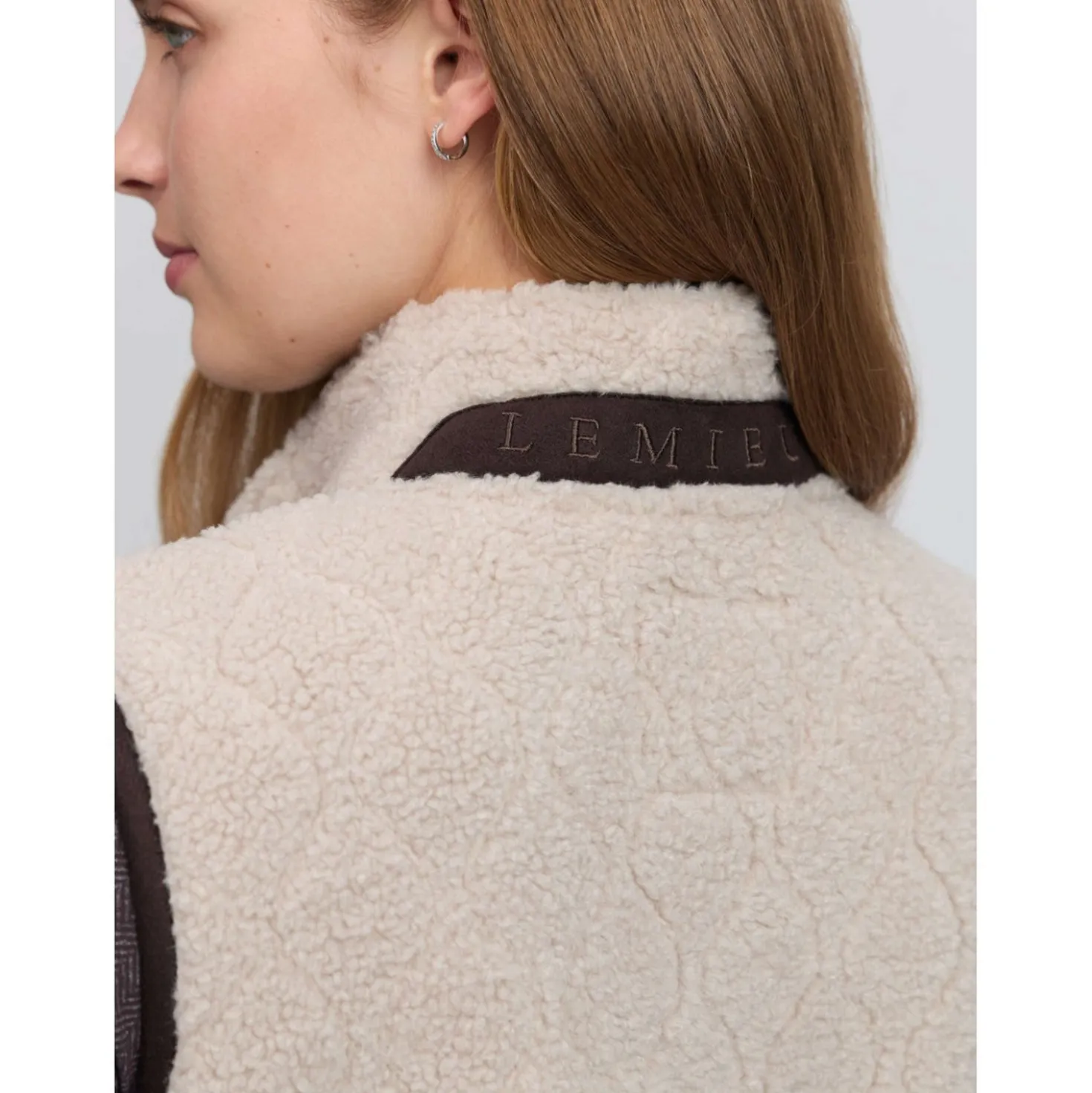 LeMieux Bodywarmer Heritage Borg Stone