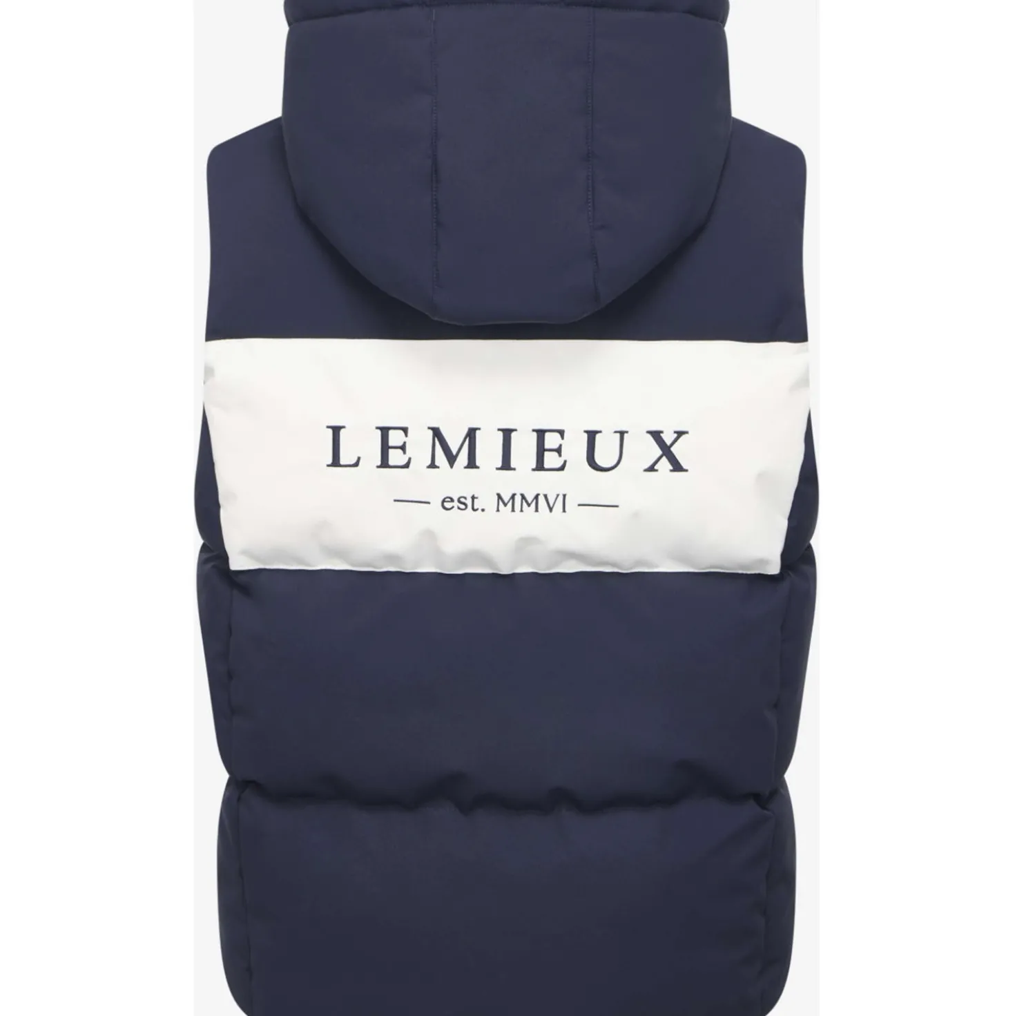 LeMieux Bodywarmer Joey Hooded Kids Navy
