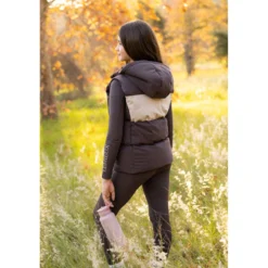LeMieux Bodywarmer Joey Hooded Kids Cocoa