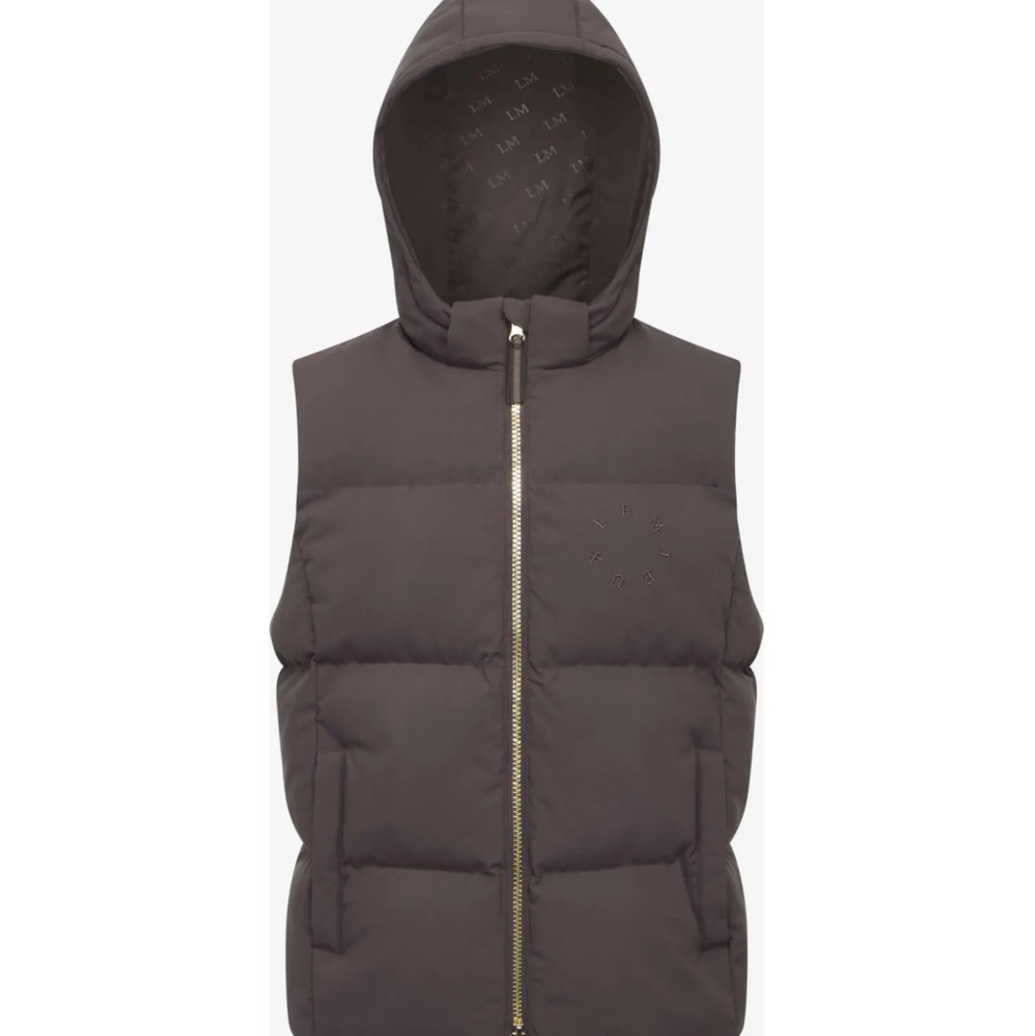 LeMieux Bodywarmer Joey Hooded Kids Cocoa
