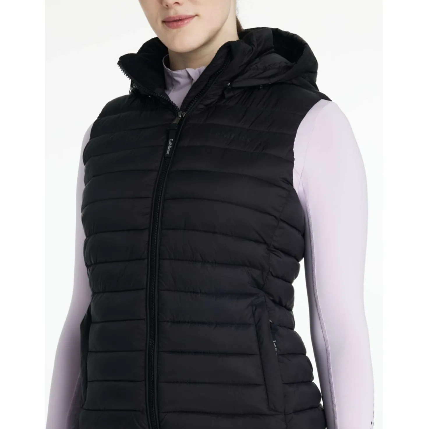 LeMieux Bodywarmer Rose Zwart