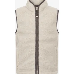 LeMieux Bodywarmer Trinity Teddy Kids Stone