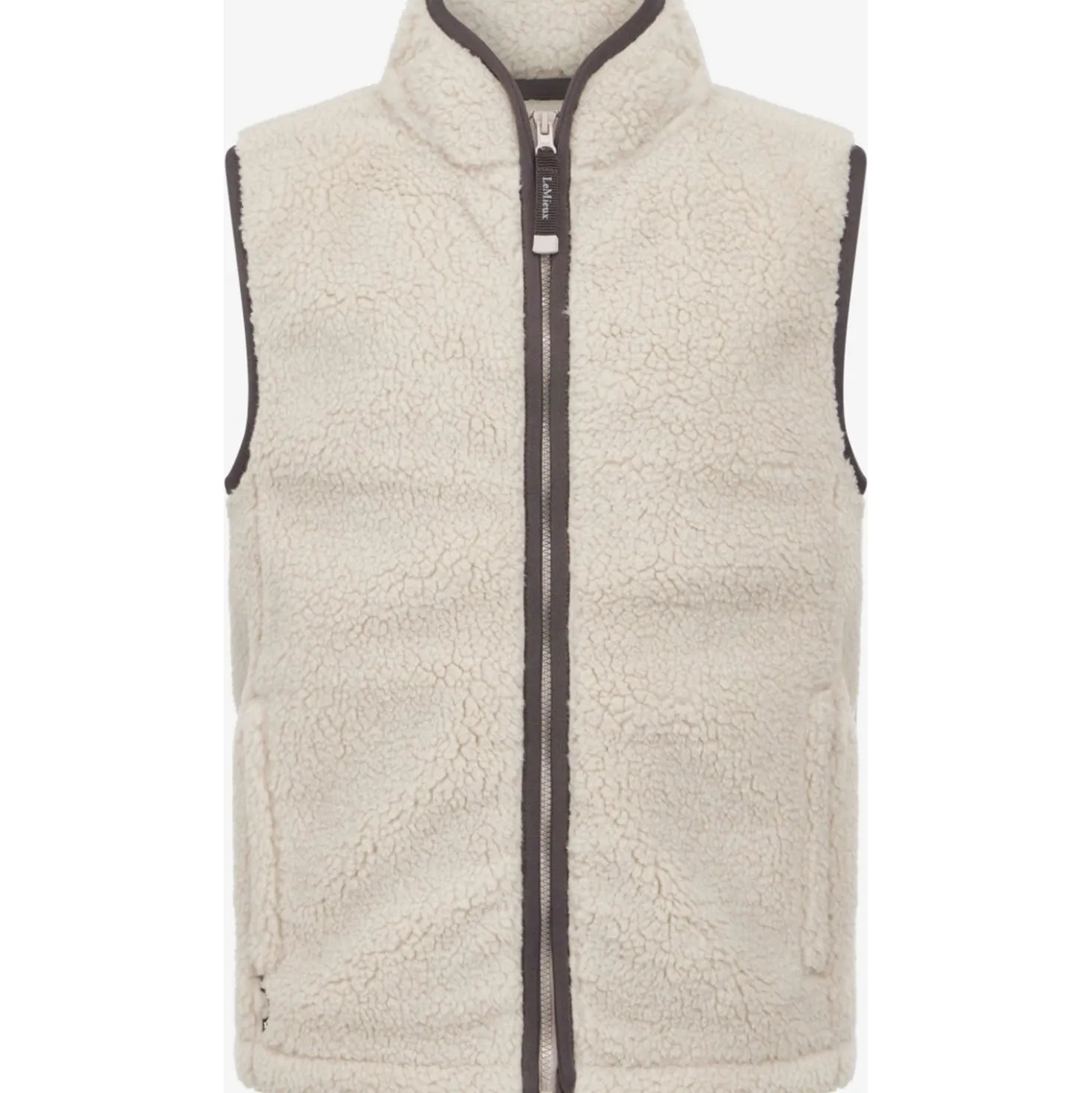 LeMieux Bodywarmer Trinity Teddy Kids Stone