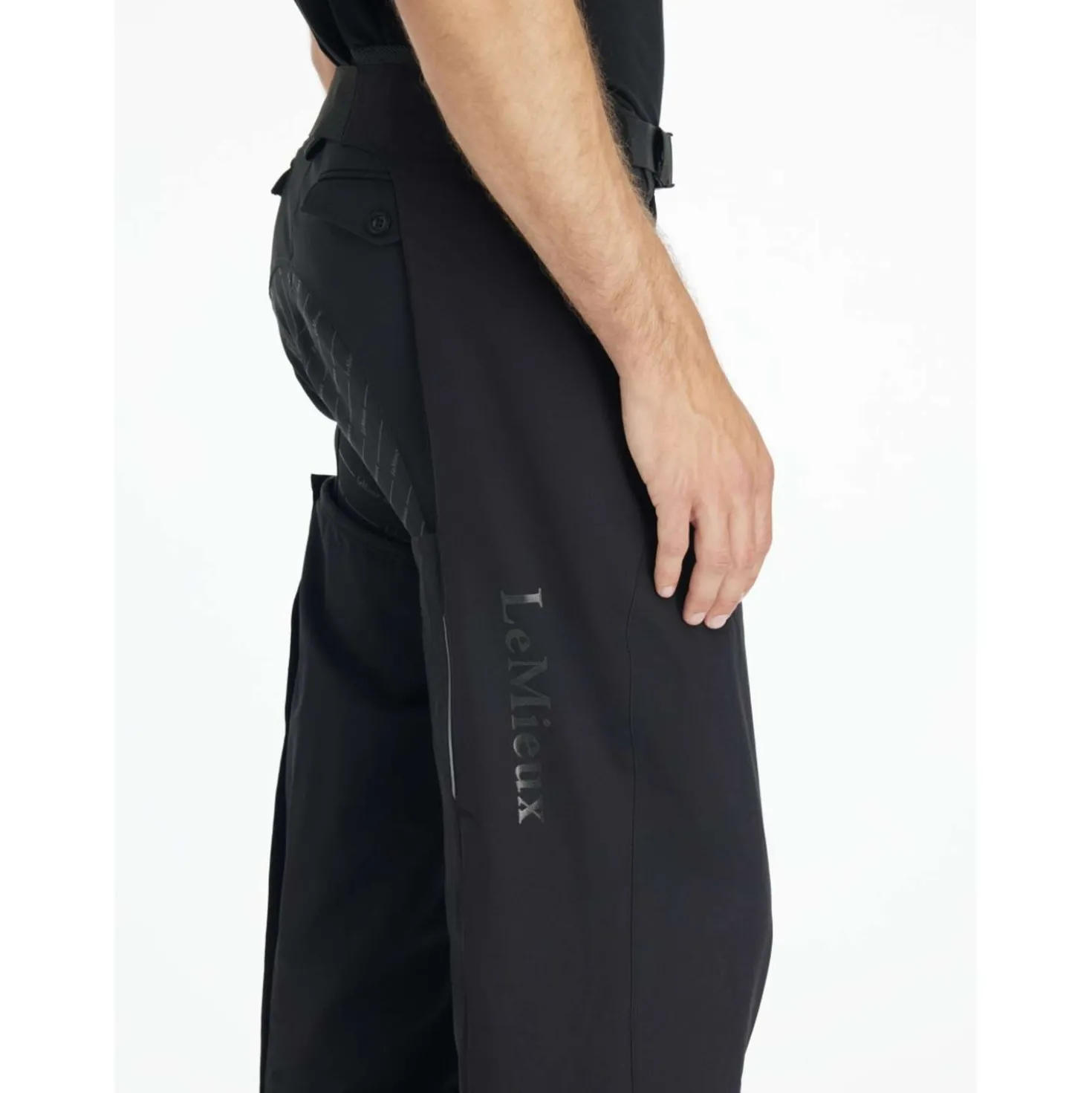 LeMieux Chaps Drytex Stormwear Waterproof Zwart