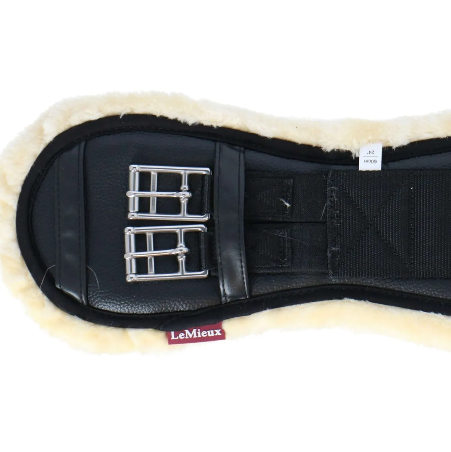 LeMieux Dressuursingel ProLambs Zwart/Naturel