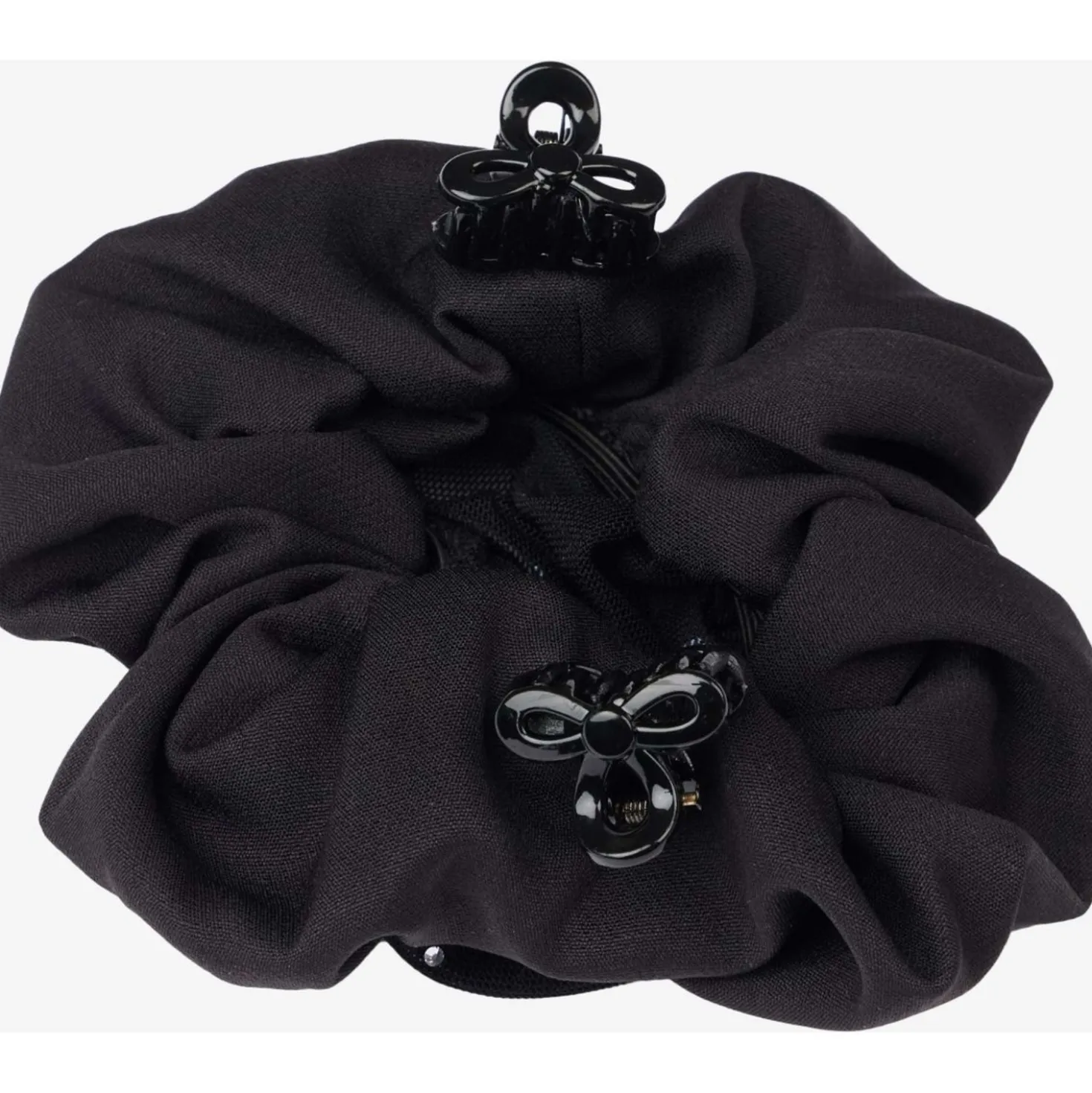 LeMieux Haarnetje Scrunchie Zwart/Zwart