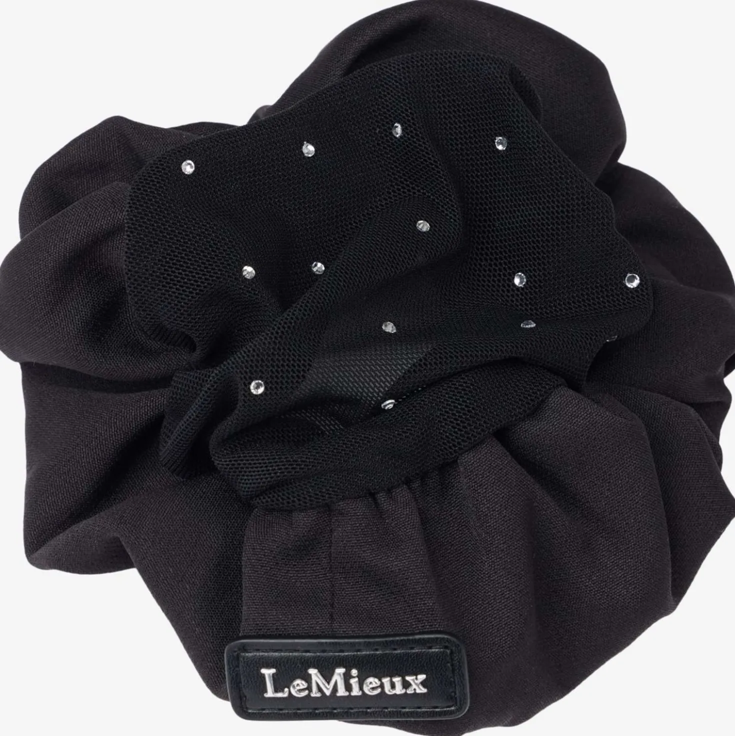 LeMieux Haarnetje Scrunchie Zwart/Zwart