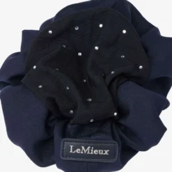 LeMieux Haarnetje Scrunchie Navy/Zwart