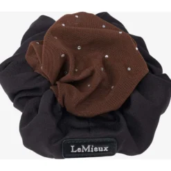 LeMieux Haarnetje Scrunchie Zwart/Bruin