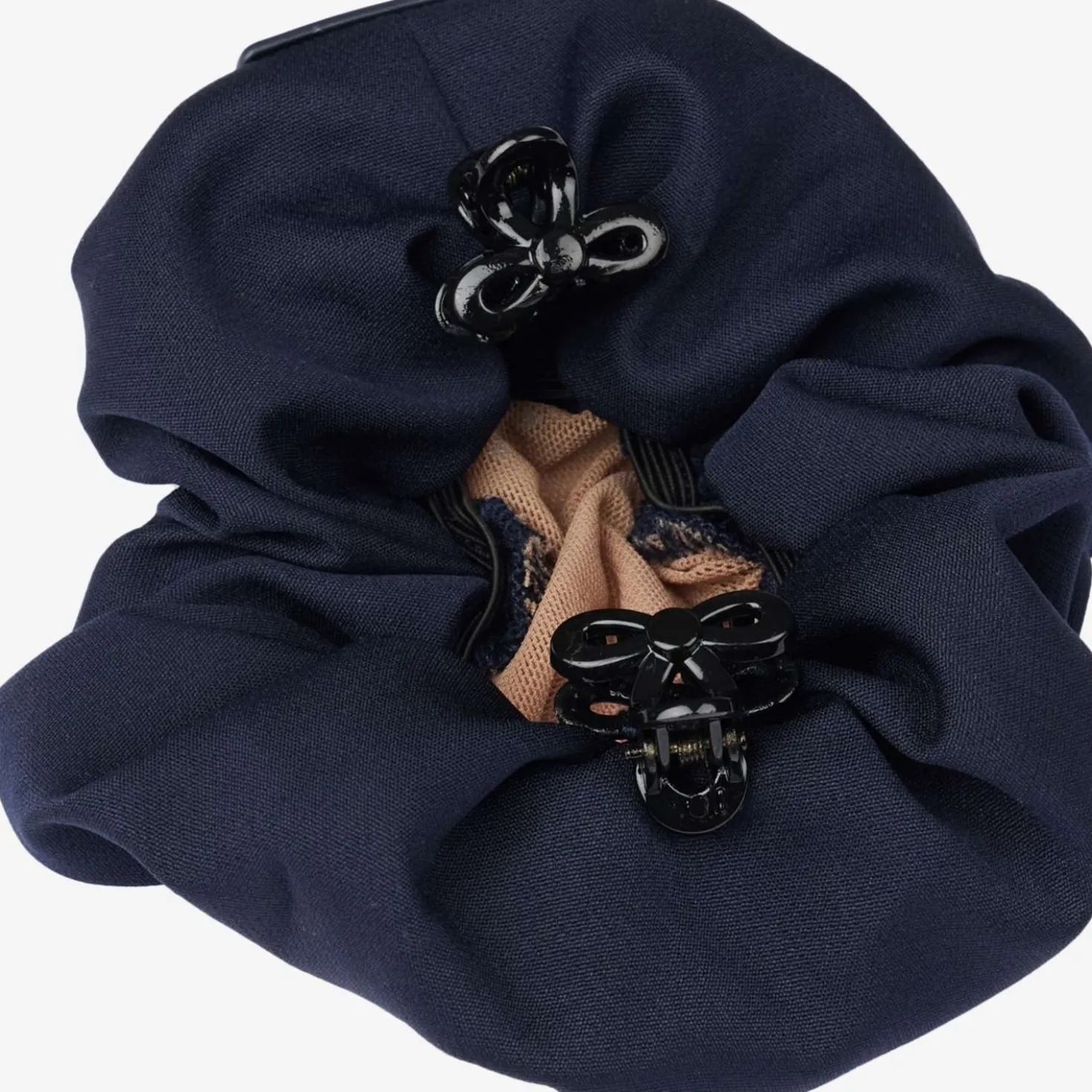 LeMieux Haarnetje Scrunchie Navy/Blond