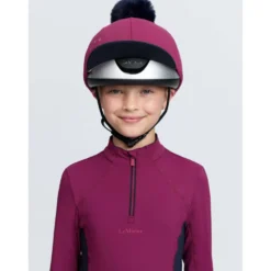 LeMieux Hat Silk Classique Blackberry