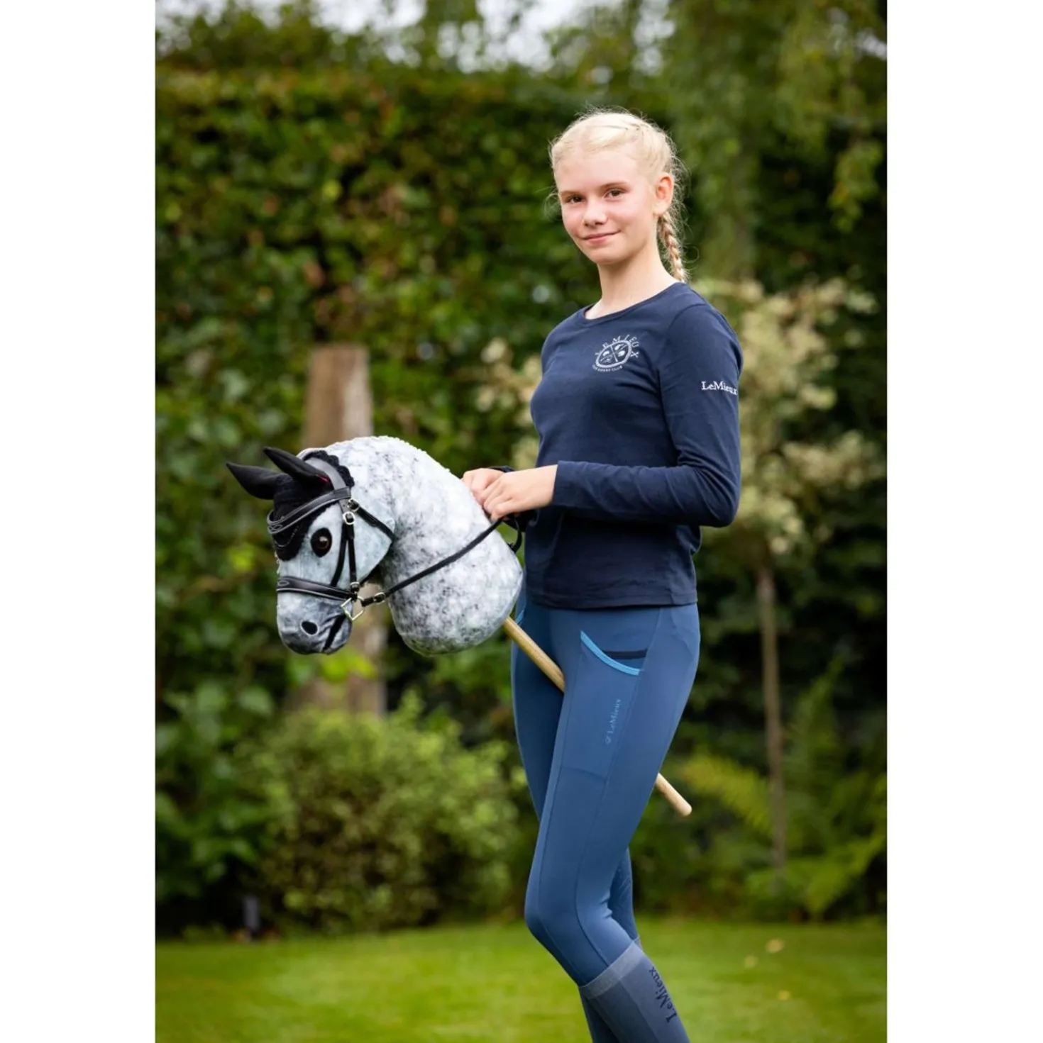 LeMieux Hobby Horse Oornetje Zwart