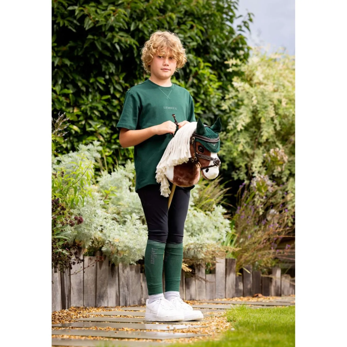 LeMieux Hobby Horse Spring Hoofdstel Bruin