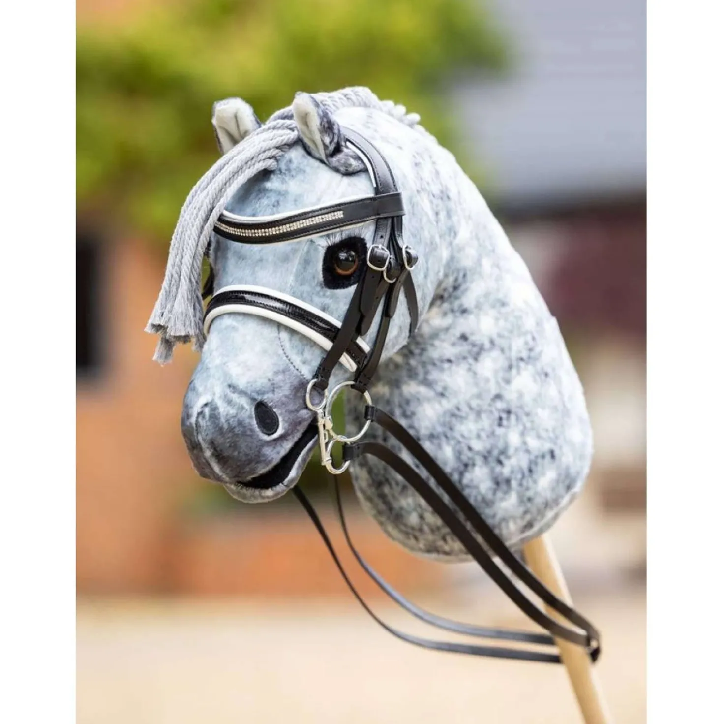 LeMieux Hobby Horse Stang & Trenshoofdstel Flash