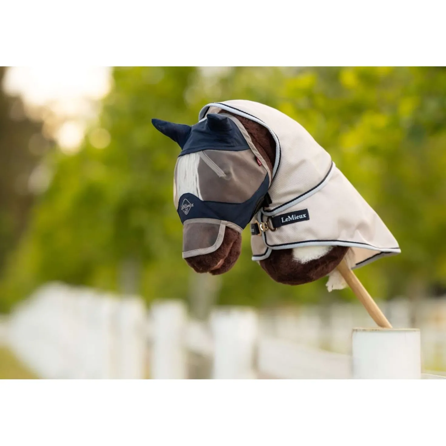 LeMieux Hobby Horse Vliegendeken Grijs