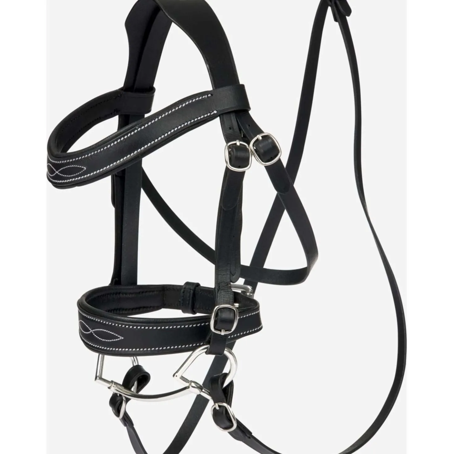 LeMieux Hobby Horse Wedstrijd Hoofdstel Zwart