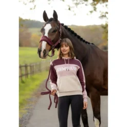 LeMieux Hoodie Kadie Colour Block Wild Rose