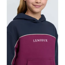 LeMieux Hoodie Sadie Kids Blackberry