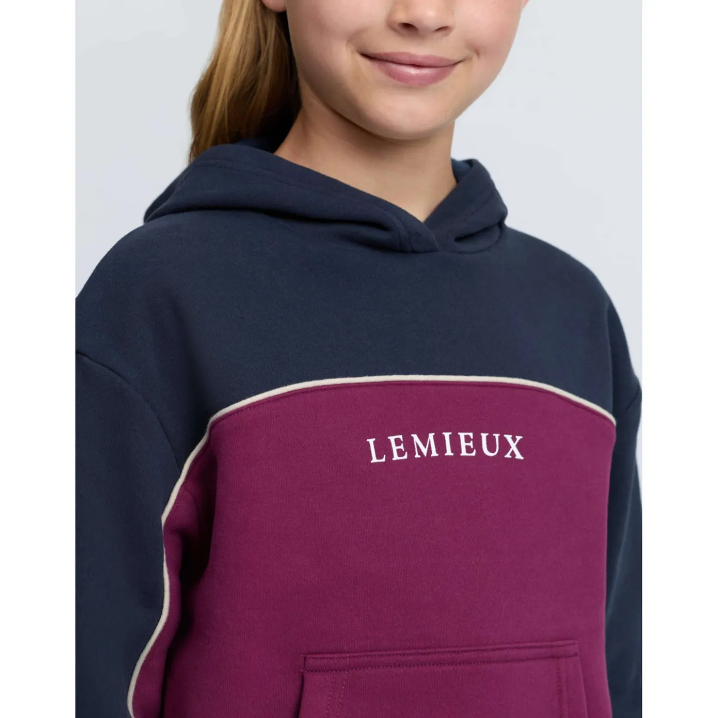 LeMieux Hoodie Sadie Kids Blackberry