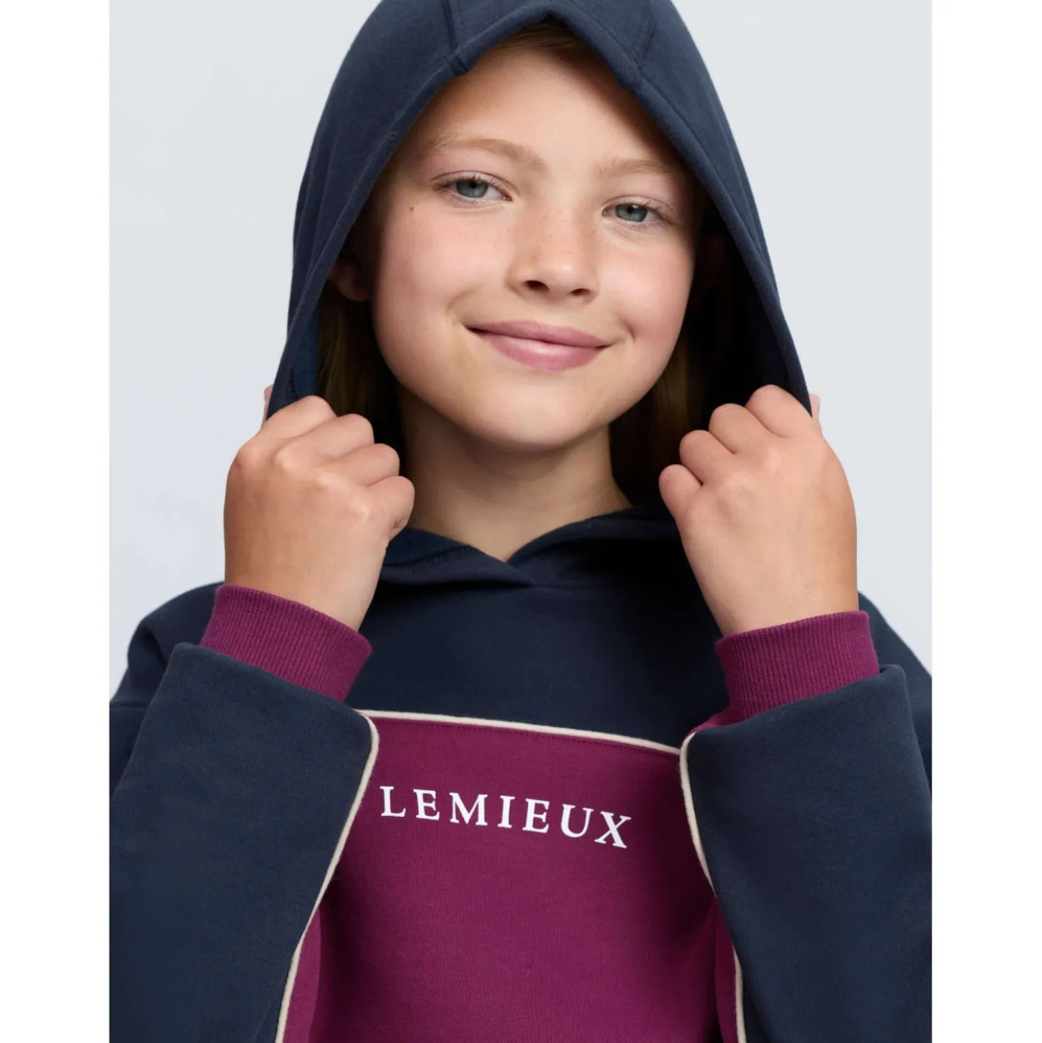 LeMieux Hoodie Sadie Kids Blackberry