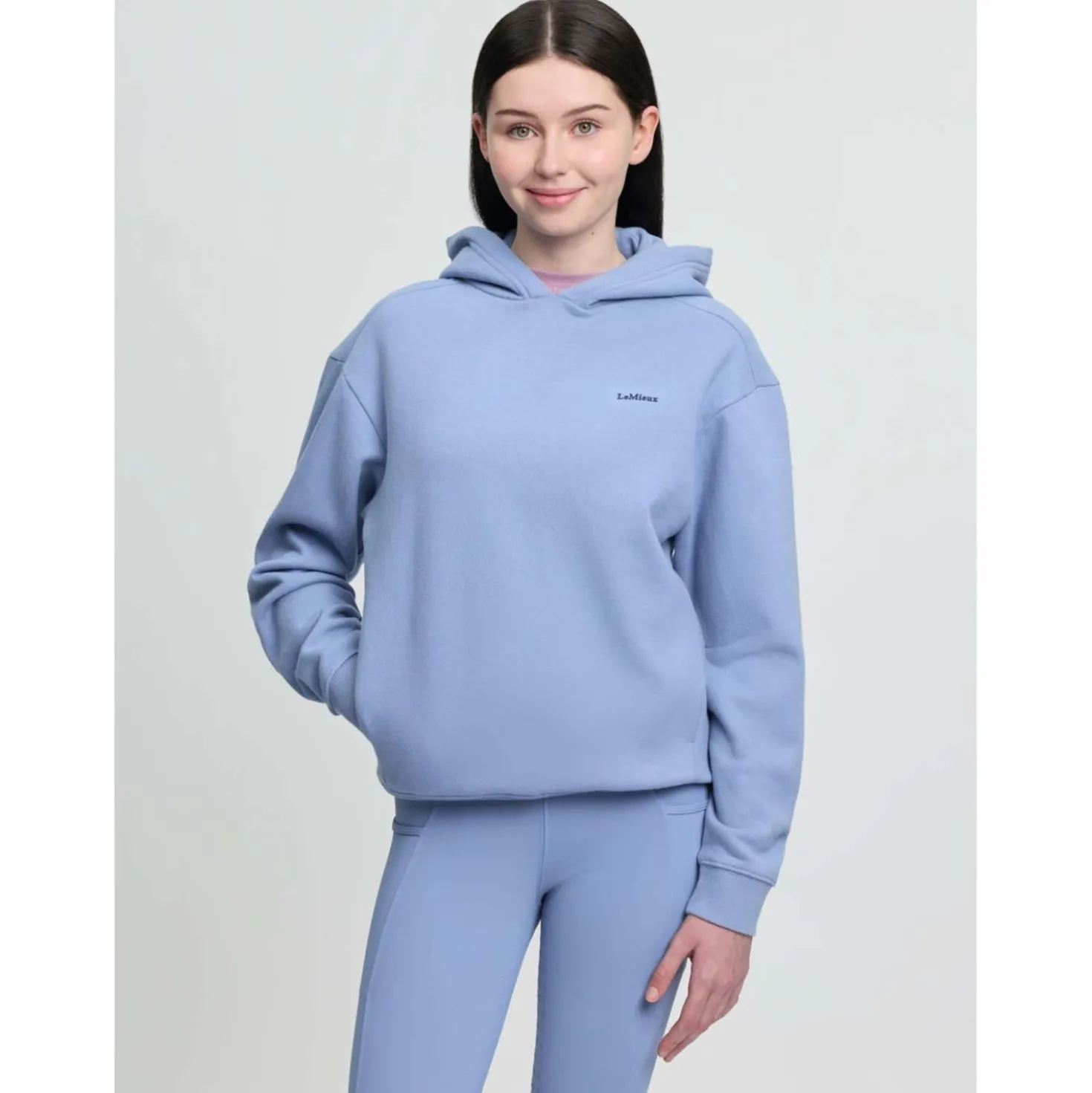 LeMieux Hoodie Young Rider Sia Powder Blue